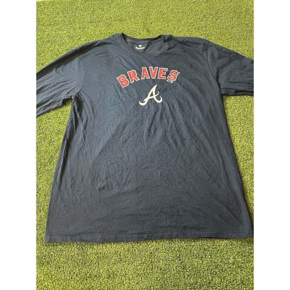 Fanatics Atlanta Braves T-Shirt Size XL NWOT Long Sleeve